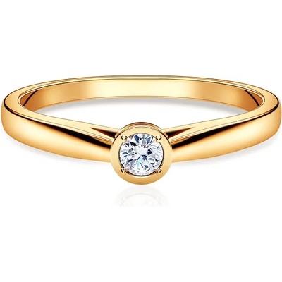 SAVICKI Годежен пръстен savicki: злато, диамант