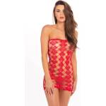 RENÉ ROFÉ Еротична червена рокля Rene Rofe Queen Of Hearts