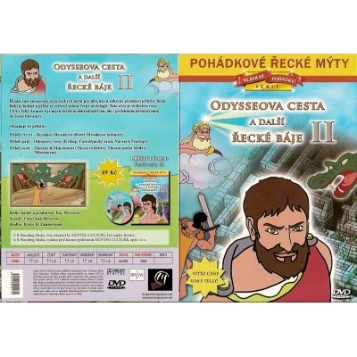 Odysseova cesta a další Řecké bájeII DVD