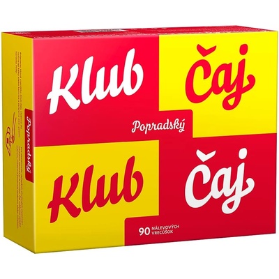 Balírny obchodu Poprad Popradský Klub čaj XXL 135 g