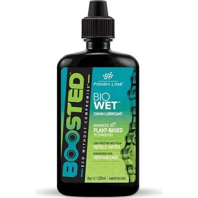 Finish Line Boosted Bio Wet mazivo na řetěz 120 ml