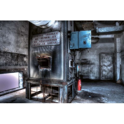 DIMEX ART Флизелинов фототапет котелно помещение 375 x 250 см