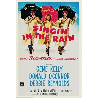 Plagát, Obraz - Singing in the Rain (1952), 61 × 91.5 cm