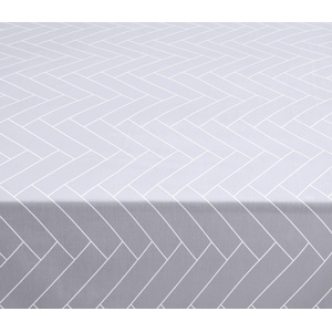 Södahl Покривка за маса Tiles Damask 140 x 270 см бяла (15508)