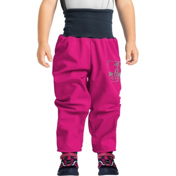 Unuo Batolecí softshellové kalhoty s fleecem Basic Černá