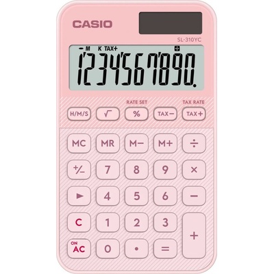 Casio Kalkulačka Casio SL 310 YC - 10 míst / růžová