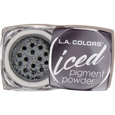 L.A. Colors oční Stíny Iced Pigment Powder 541 Foiled 3 g