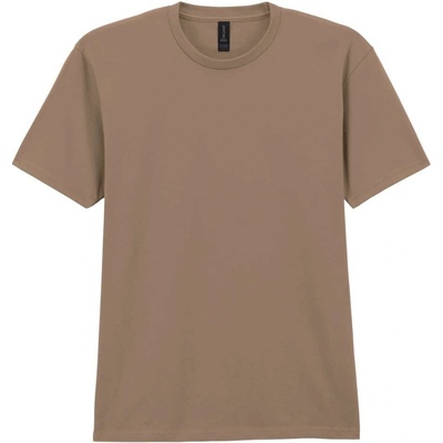 Gildan Softstyle unisex tričko midweight Brown Savana