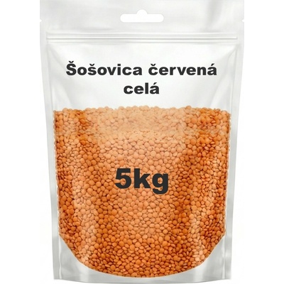 Nutiva Šošovica červená celá 5 kg