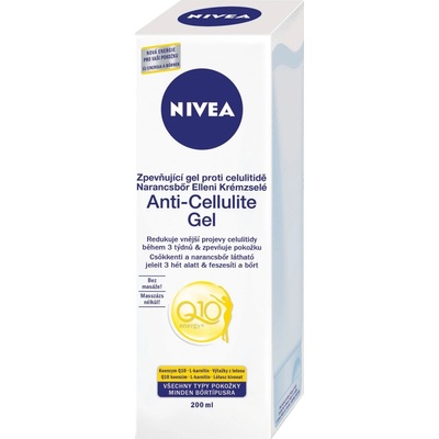 Nivea Body gél proti cellulitíde Q10 plus 200 ml