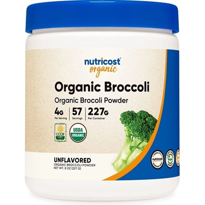 Nutricost Броколи Органик 227 g прах | Nutricost (67231 (334101) NC)