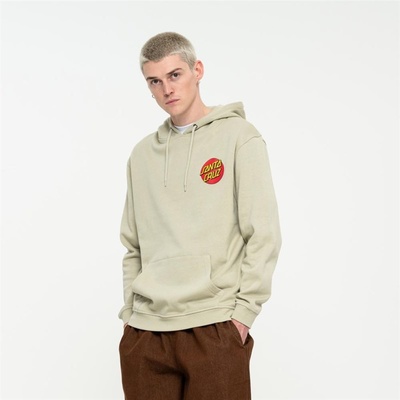 SANTA CRUZ mikina Classic Dot Chest Hood Nickel