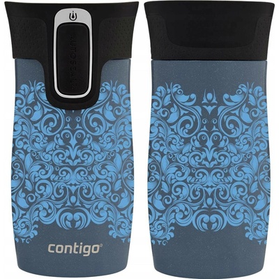 Contigo West Loop termohrnek Mini 300 ml Glamour Blue Modrá Metalíza