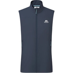 Mountain Equipment Мъжки синтетичен елек Mountain equipment Aerotherm Vest Synthetic vest - Blue Nights (032-1727-0111)