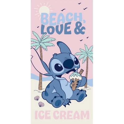 Minecraft osuška Disney Stitch Ice Cream 70 x 70 cm
