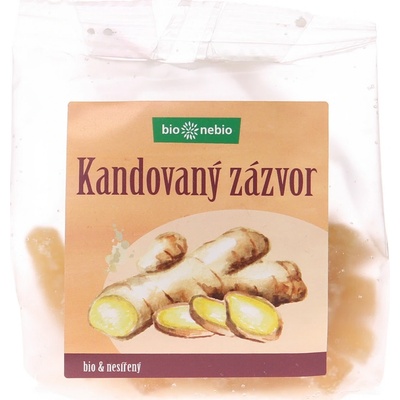 BioNebio Bio kandovaný zázvor 100 g