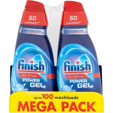 Finish All in 1 Max Shine & Protect gel do myčky nádobí 2 × 1 l