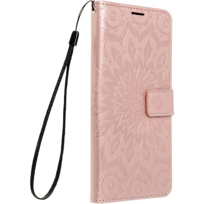 Forcell Кожен Калъф за Samsung S24 Ultra, Forcell Mezzo Book Case, Златист (5903396234767)