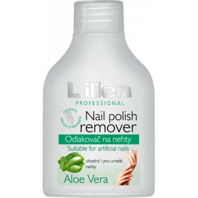 Union Cosmetic Лакочистител LILIEN за изкуствени нокти 110 мл Алое