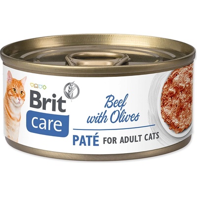 Brit Care Котка Говеждо с Маслини 70 г