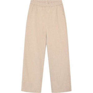 KnowledgeCotton Apparel Дамски ежедневен панталон Knowledgecotton apparel Women's Posey Linen-Mix Pants Casual trousers - Light Feather Gray (107-4470-0212)