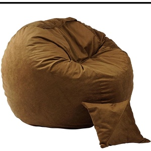 PUFRELAX Комплект Барбарон и декоративна възглавница 600л. King Size, Tattle Tan, Перящ се калъф, Пълнеж с микс от мемори пяна и дунапрен, Гама Premium (PUF-M-KP-PT-TTT) - topmall