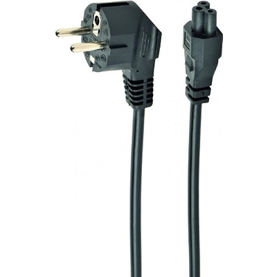Gembird PC-186-ML12-0, 5M Захранващ кабел (C5) одобрен от VDE 0, 5m черен (PC-186-ML12-0.5M)