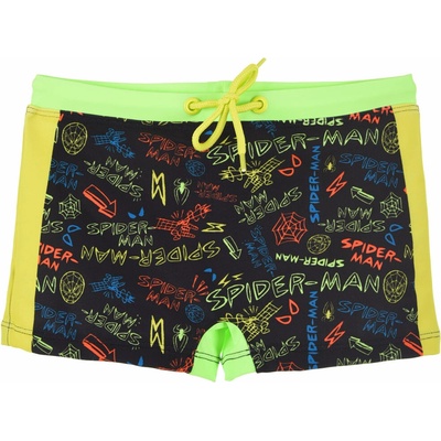 Chlapčenské plavky MARVEL SPIDERMAN zelený pás