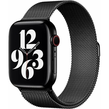Eternico Elegance Milanese na Apple Watch 38 mm/40 mm/41 mm black AET-AWMNS-bl-38