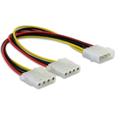Delock Разпределителен кабел Delock "Y" - 2 4-пинови Molex