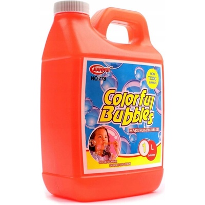 Tekutina do bublifuku Partyforkids žlutá 1000 ml