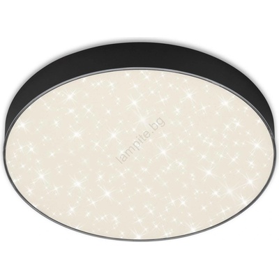 Briloner 7074-415 - LED Плафониера STAR SKY LED/21W/230V Ø 28 см черен (BL1633)