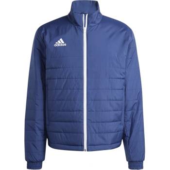 adidas Men's Entrada Long Sleeve Full Zip Rain Anorak - Team Navy Blue