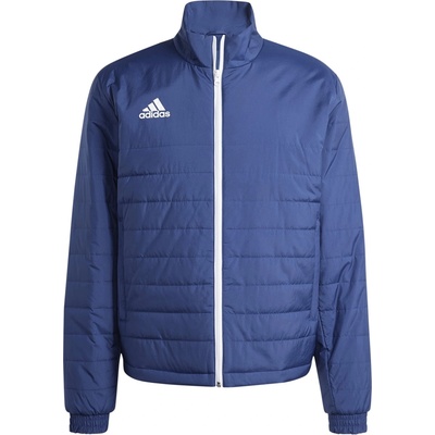 adidas Men's Entrada Long Sleeve Full Zip Rain Anorak - Team Navy Blue