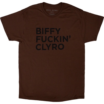 Biffy Clyro Biffy Fucking Clyro Brown XL Риза (<![CDATA[BCTS10MBR04]]>)