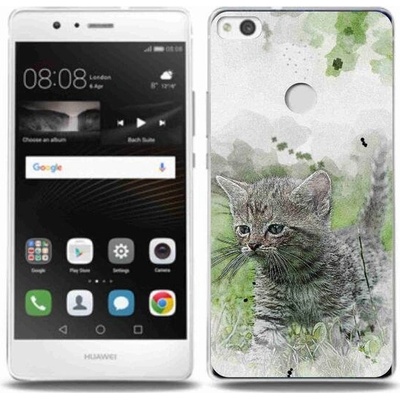 mmCase gelový kryt Huawei P9 Lite 2017 - roztomilé kotě 1