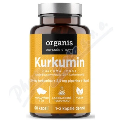 Organis Kurkumin 60 kapsúl