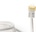 ASSMANN Пач кабел Assmann DK-1644-A-05090, S-FTP, Cat. 6a, 5м, бял, ъглов (DK-1644-A-05090)