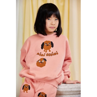 Mini Rodini Детски памучен спортен панталон Mini Rodini Doggies (26130126)