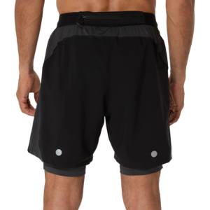 ASICS Road 2n1 7in short