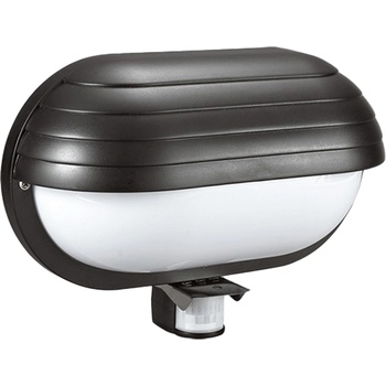 ELMARK St69 ФАСАДЕН ОСВЕТИТЕЛ С pir СЕНЗОР 180° 1xe27 ЧЕРЕН (99ds220/bl)