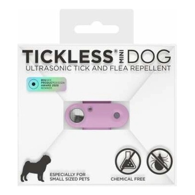 Tickless Mini dog repelent pre psov ružovozlatý 1 ks