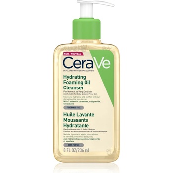 CeraVe Cleansers Hydrating Foaming Oil Cleanser почистващо олио с хидратиращ ефект 236ml