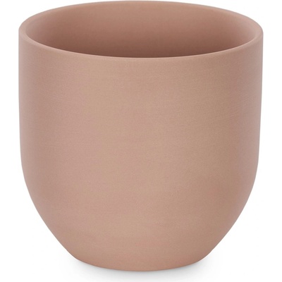 Textilomanie Tmavě růžový keramický svícen SHIRE