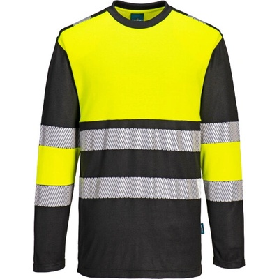 Portwest PW312 PW3 Hi-Vis Reflexné tričko žltá/čierna 2XL