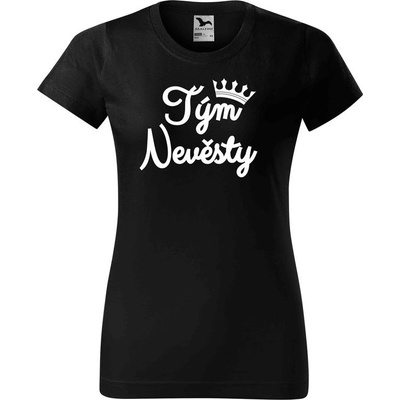 IMPAR Tričko Tým nevěsty dámské Černá