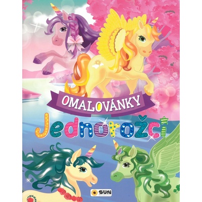Omalovánky Jednorožci velká kniha