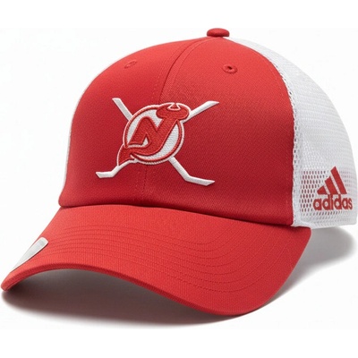 adidas New Jersey Devils NHL Slouch Trucker Clean Up