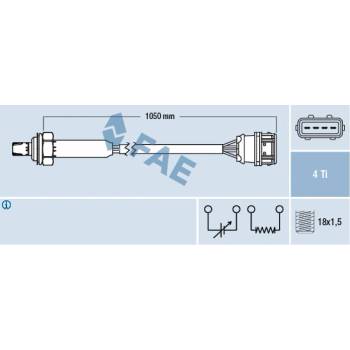 Lambda sonda FAE 77360