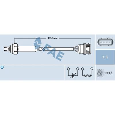 Lambda sonda FAE 77360